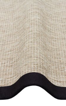 Eko Halı Ventura Bordür Sisal VNT2703 L.Beige BRD Black