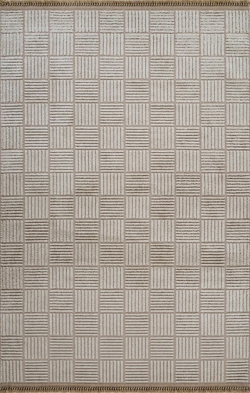 Apex Halı Anemon Özel Ebat Kesim Halı 6823 Vizon