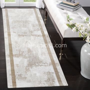 Melidia Halı Stil Özel Ebat 0189A-KAHVE.