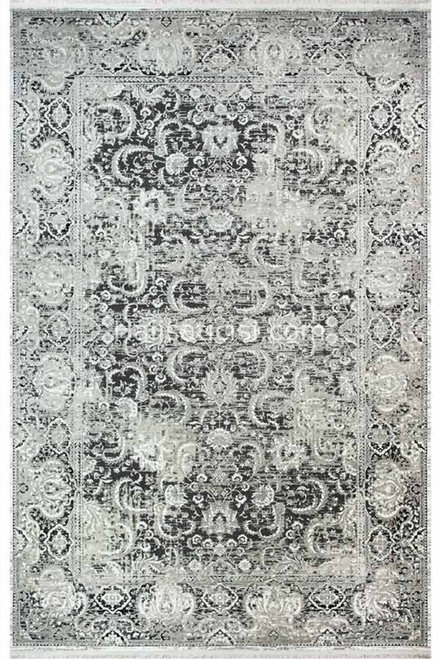 Koyunlu Halı İpek KI 021 Antrasit 100X200