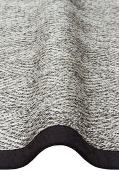 Eko Halı Ventura Bordür Sisal VNT2704 Grey BRD Black