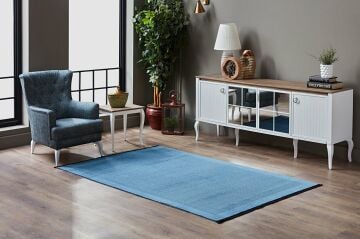 Gümüşsuyu Tierra 13374 mavi 120x180