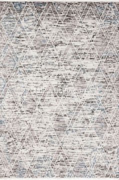 Marcel Eskitme Tarz Halı B245 BEYAZ GRİ 116x190