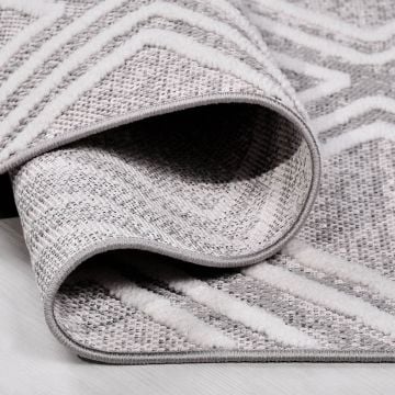 Crea Halı Rey Özel Ebat Kesme Halı 1853 Ak