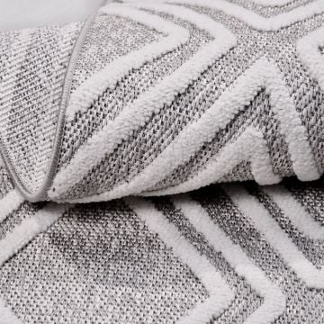 Crea Halı Rey Özel Ebat Kesme Halı 1853 Ak