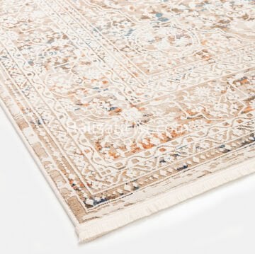 Marcel Eskitme Tarz Halı B251 VİZON : TERRA