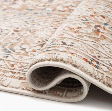 Marcel Eskitme Tarz Halı B251 VİZON : TERRA