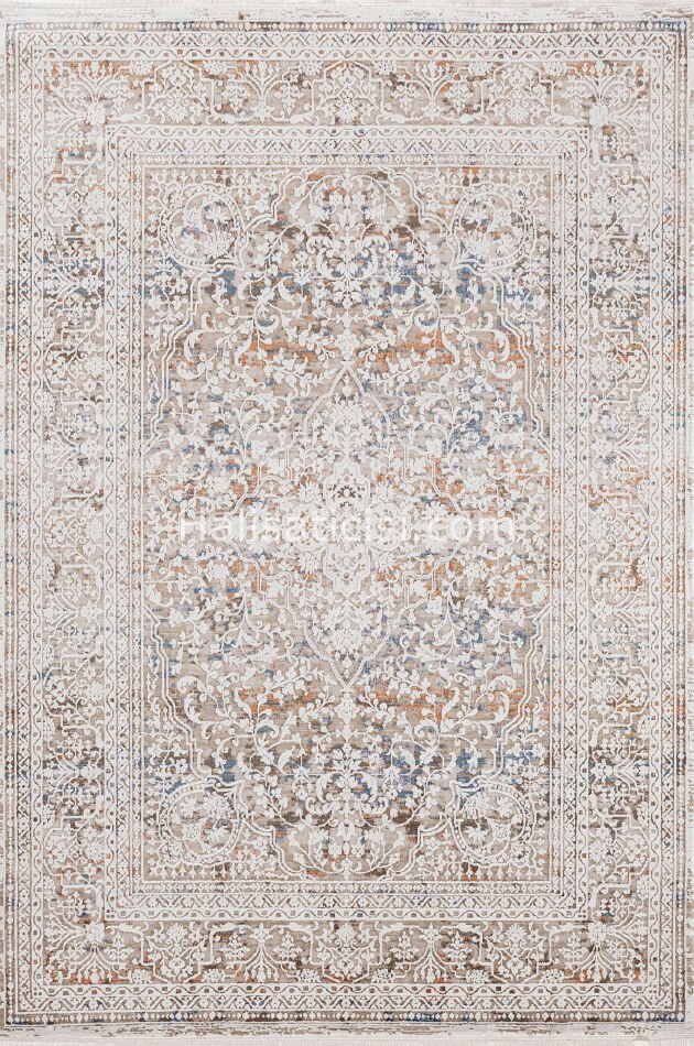 Marcel Eskitme Tarz Halı B251 VİZON : TERRA