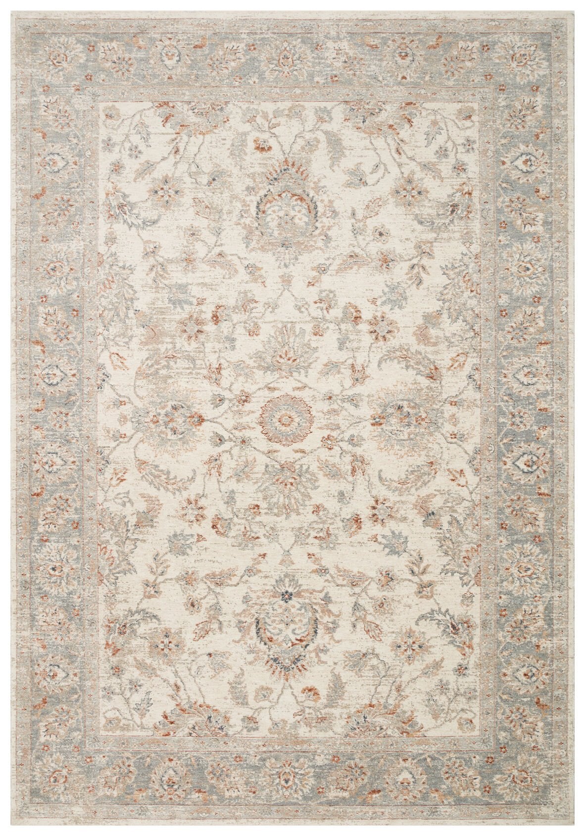 Eko Halı Efes Vintage Halı 04 Cream Grey