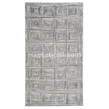Melidia Halı Stil Özel Ebat 0216B-GRİ 100 cm