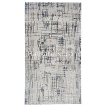 Melidia Halı Stil Özel Ebat 4497A-MAVİ.