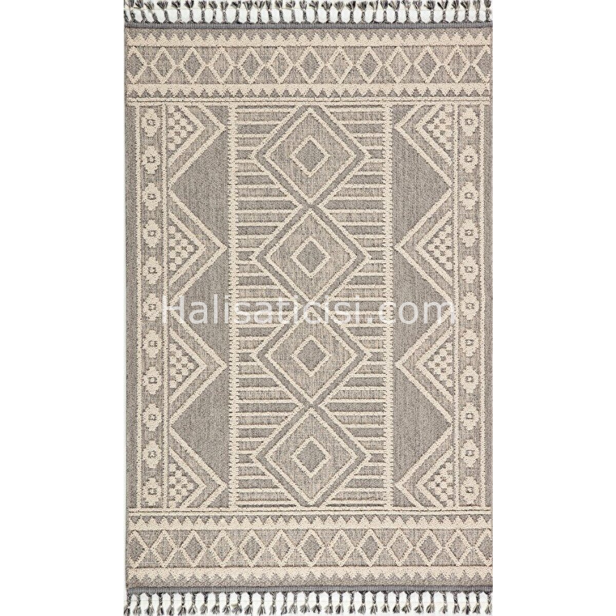 Gümüşsuyu Halı Deco Delta 12145 Gri