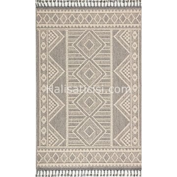 Gümüşsuyu Halı Deco Delta 12145 Gri