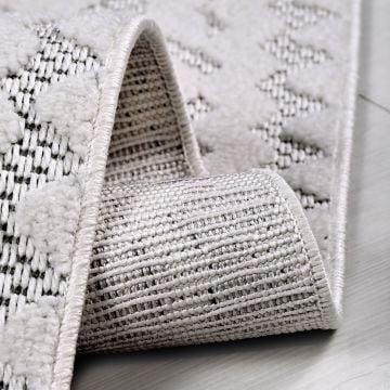 Crea Halı Rey Özel Ebat Kesme Halı 1856 Ak