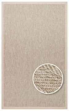 Eko Halı Ventura Bordür Sisal VNT2704 L.Beige BRD Beige