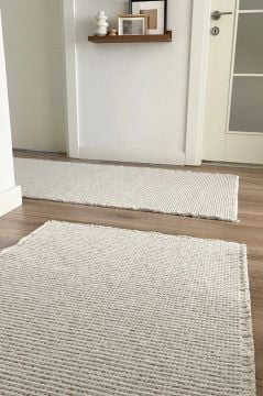 Apex Halı Sura Kilim Özel Ebat Kesim 7412 BEJ