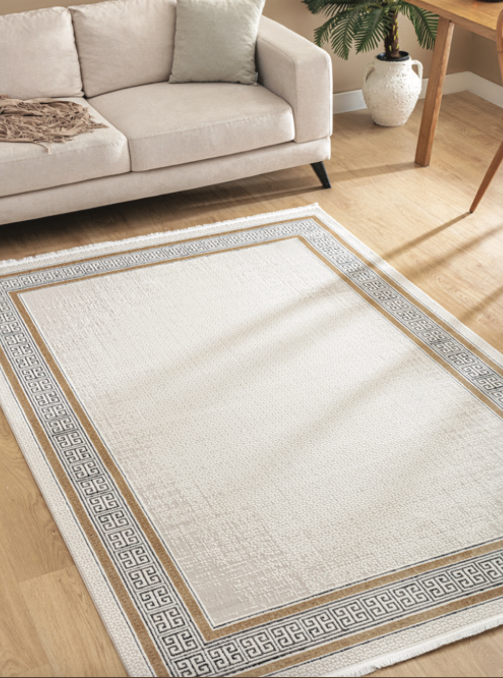 Tuğra Halı Alvin Çerçeve Desenli Salon Halısı AN2