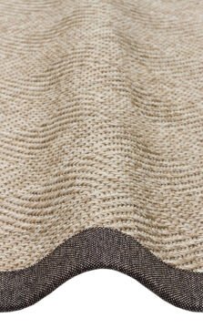 Eko Halı Ventura Bordür Sisal VNT2704 L.Beige BRD Dark Mix