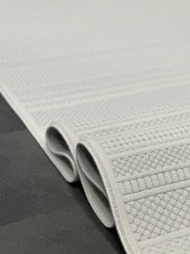 Woolen Halı Lavinia Moden Anti Alerjik Halı 8601 KREM