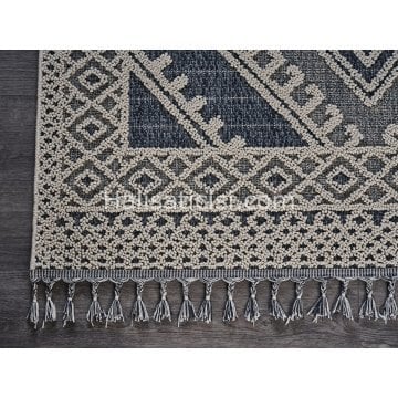 Gümüşsuyu Halı Deco Delta 12160 Mavi