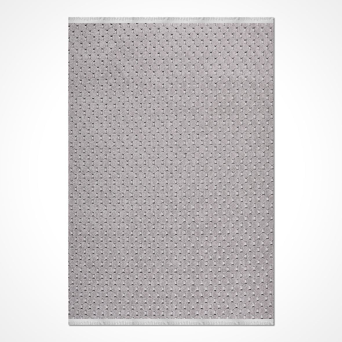 Crea Halı Rey Özel Ebat Kesme Halı 1860 Ak