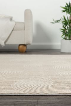 Koza Halı Lara Özel Ebat Kesme Halı A0336C Bej