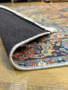 Salerno Çamaşır Makinesinde Yıkanabilir Kilim Halı HS1020