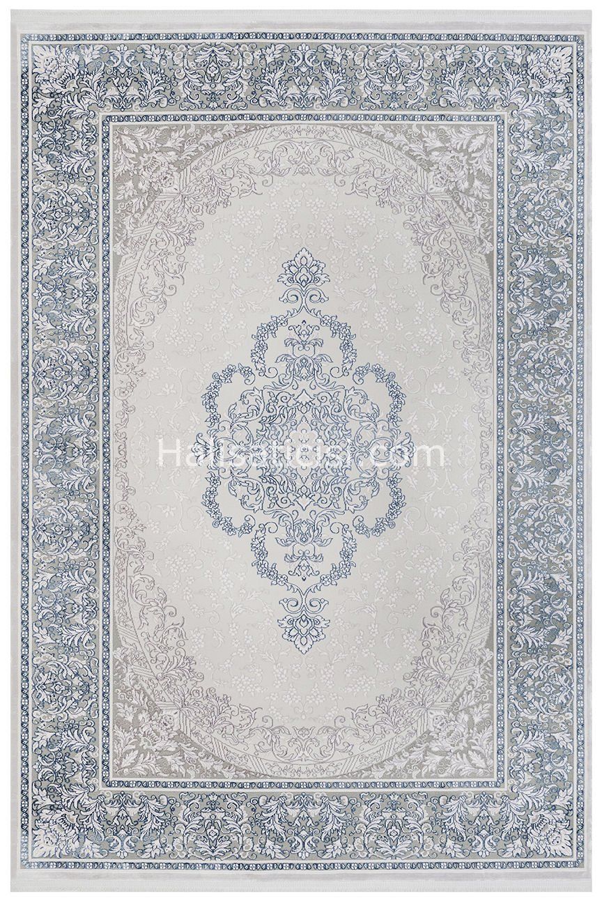 Artemis Halı Dream 09706A Krem Mavi Halı 100X200