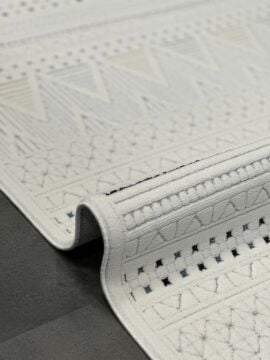 Woolen Halı Lavinia Moden Anti Alerjik Halı 8602 MULTI