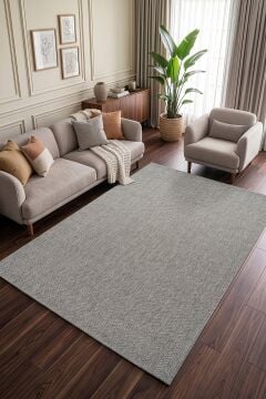 Koza Halı Origine Sisal Halı B3672E Gri