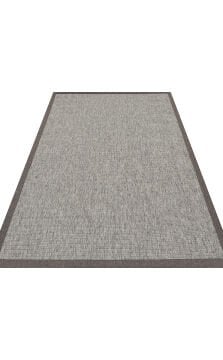 Eko Halı Ventura Bordür Sisal VNT2705 Grey BRD Dark Mix