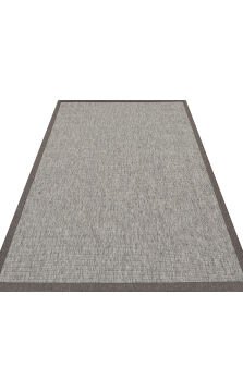 Eko Halı Ventura Bordür Sisal VNT2705 Grey BRD Dark Mix