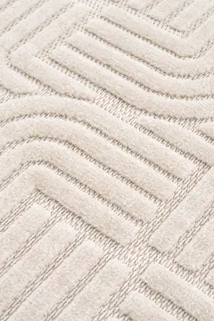 Koza Halı Lisbon İskandinav Tarz Halı A1761B Bej