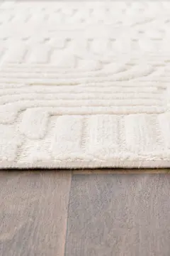 Koza Halı Lisbon İskandinav Tarz Halı A1761B Bej