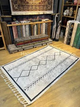 Salerno Çamaşır Makinesinde Yıkanabilir Kilim Halı HS1021 100X200