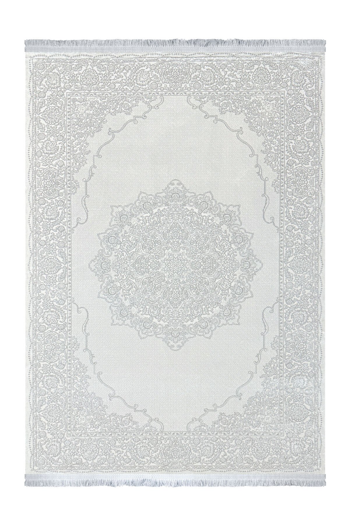 Woolen Halı Victoria Viscon Akrilik Halı 6011 GRİ