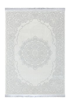 Woolen Halı Victoria Viscon Akrilik Halı 6011 GRİ