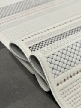 Woolen Halı Lavinia Moden Anti Alerjik Halı 8603 MULTI