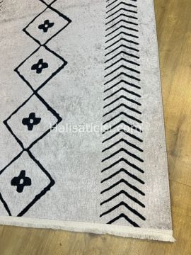 Salerno Çamaşır Makinesinde Yıkanabilir Kilim Halı HS1022