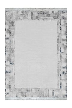 Woolen Halı Victoria Viscon Akrilik Halı 6012 MAVİ