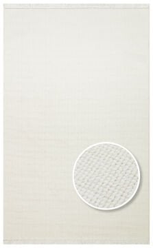 Eko Halı Oslo Bukle Halı OSL PLAIN White