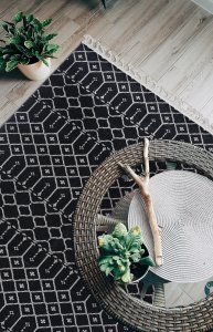 Dolce Vita Halı Iskandinavv Özel Ebat 983A Otantik Siyah