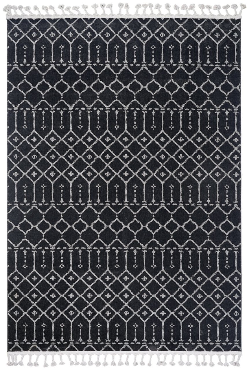 Dolce Vita Halı Iskandinavv Özel Ebat 983A Otantik Siyah