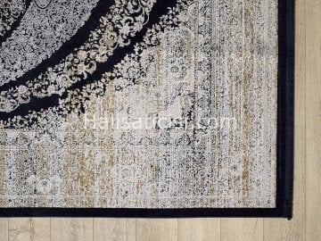 Artemis Bella 06470A Lacivert Bej Halı