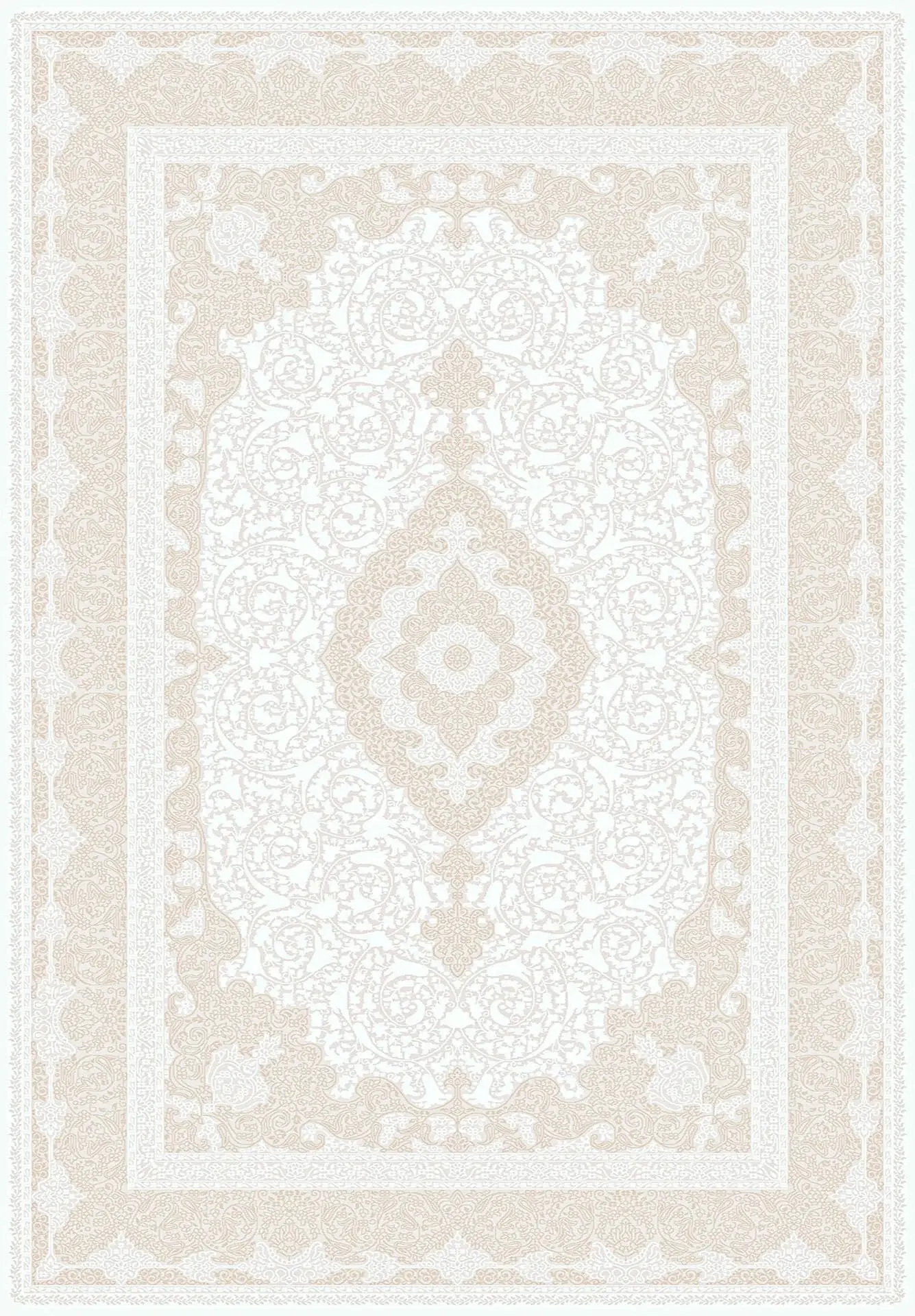 Bahariye Halı Deniz DN01A Bej