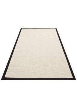 Eko Halı Ventura Bordür Sisal VNT2706 Cream BRD Black
