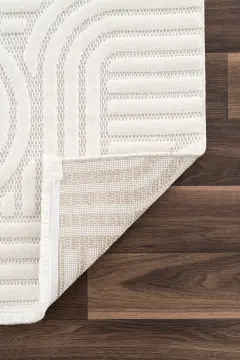 Koza Halı Lisbon İskandinav Tarz Halı A1766A Krem