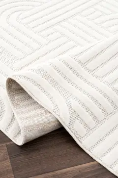 Koza Halı Lisbon İskandinav Tarz Halı A1766A Krem