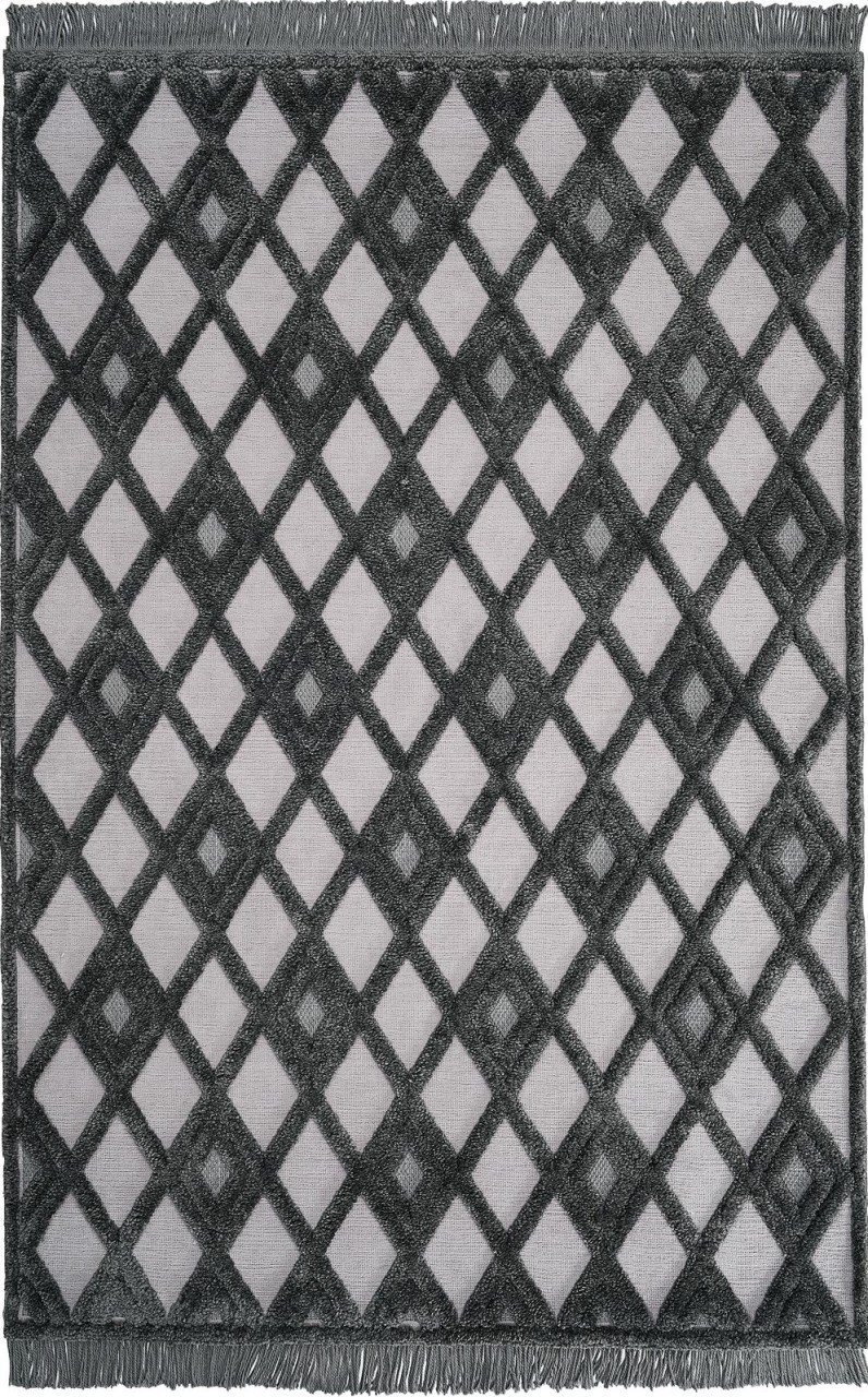 Dolce Vita Halı Matrix 751 Grey 100X200