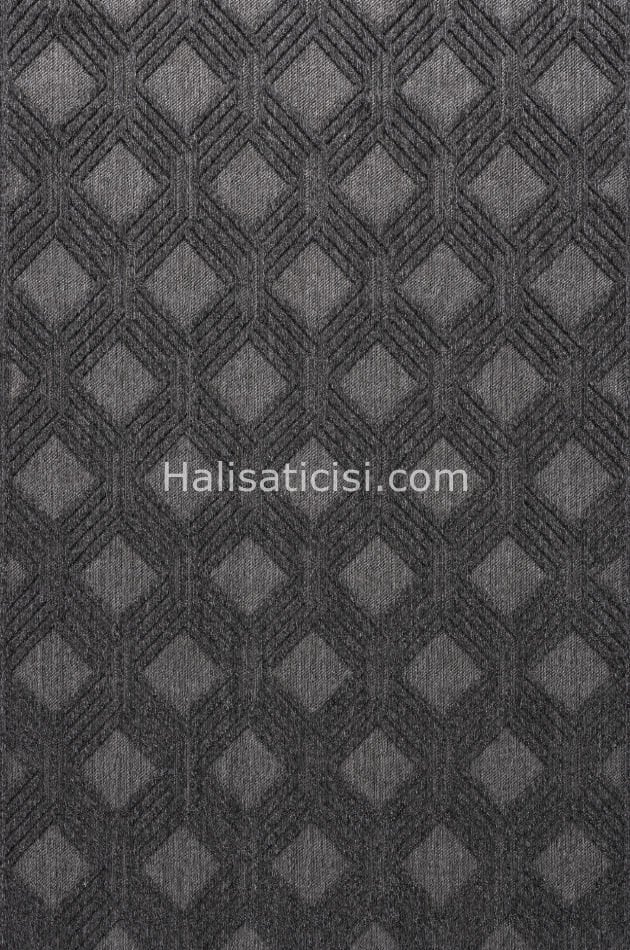 Scandi İskandinav Tarz Bukle Halı B421 ANTRASİT  GRİ